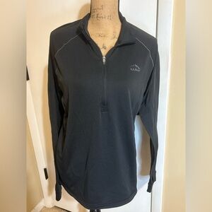 Men’s LL Bean 1/4 zip sweatshirt/ layering jacket